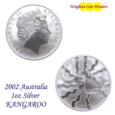 2002 Silver 1oz KANGAROO